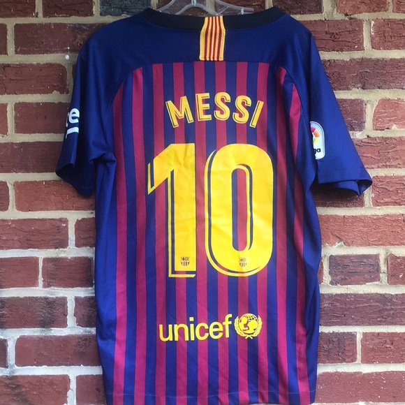 Nike Other - FC Barcelona Messi Soccer sz S Football jersey